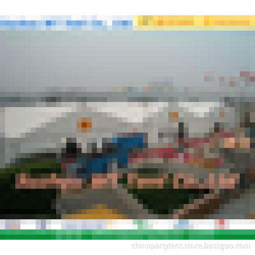 Large outdoor meeting tent / winter event / festival restaurant tent